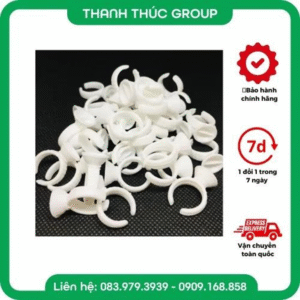 [ 100 Chiếc] Nhẫn Đeo Tay Đựng Mực Phun Xăm , Thẩm Mỹ