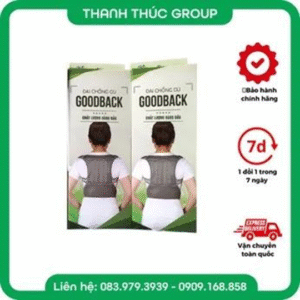 Đai Chống Gù Lưng GOODBACK - VIỆT NAM