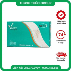 Găng tay cao su y tế có bột Vglove