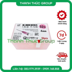 Hộp 50 Đầu Kim Tiêm Dr.Micro Needles 32g 4mm