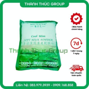 Bột Bạc Hà Hoa Sen Cool Mint Soft Mask Powder