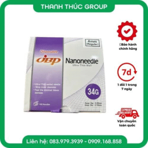 Kim Tiêm Meso 34G JBP NanoNeedle Hàn Quốc