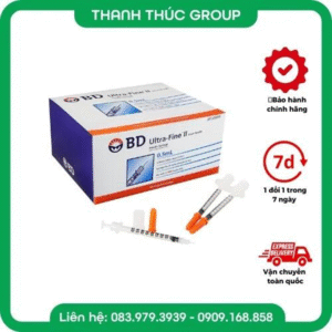 [100 Cây] Bơm Tiêm Tiểu Đường Insulin 1CC x 30G BD Ultra Fine II