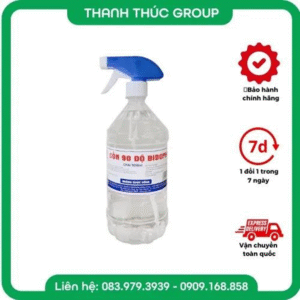 Cồn 90 độ 1000ml BIDOPHA có vòi xịt