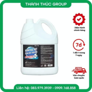[Can 5 Lít] Dung Dịch Tạo Khói Diệt Khử Khuẩn NANO BẠC AHT 5 LÍT Mùi Sả Chanh , Bạc Hà , Tinh Quế