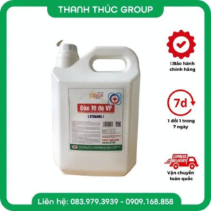 [Giao Hỏa Tốc] Cồn Can 5 Lít 70 Độ Ethanol Sát Khuẩn Vĩnh Phúc