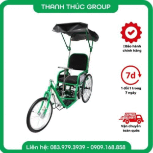 XE LẮC TAY SẮT STD CÓ MUI DCL02