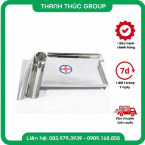Khay Đếm Thuốc Inox Cỡ Lớn / Cỡ Nhỏ Dùng Trong Y Tế Cắt Thuốc Chia Liều